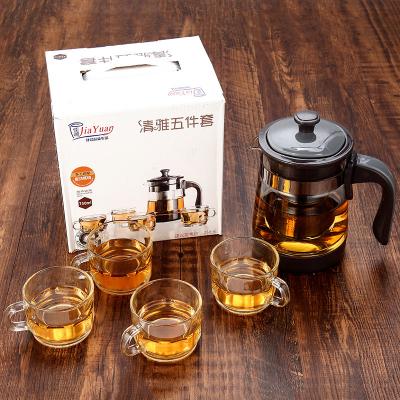 玻璃茶具五件套